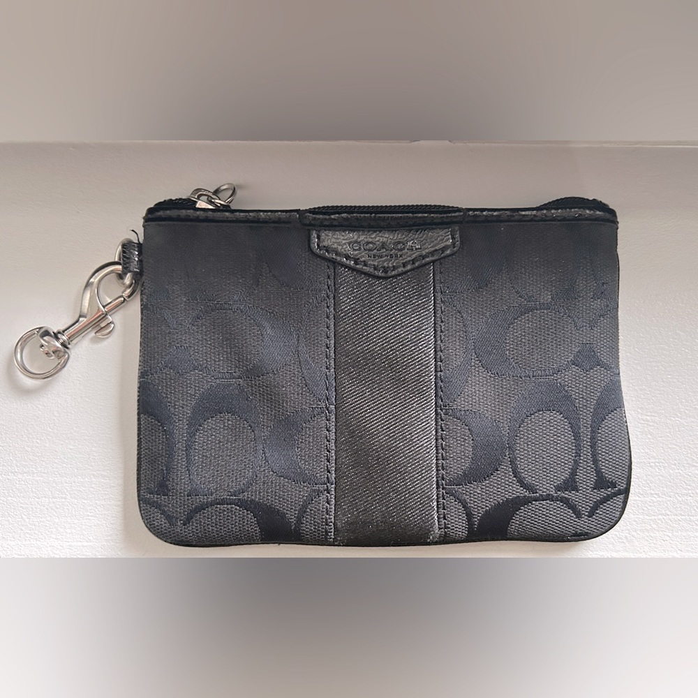 ♠️Coach Monogram Black wallet